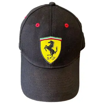 PUMA Ferrari 블랙 야구 모자 미사용 새상품 푸마