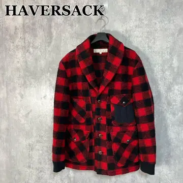 HAVERSACK 버팔로 체크 헌팅 자켓 L