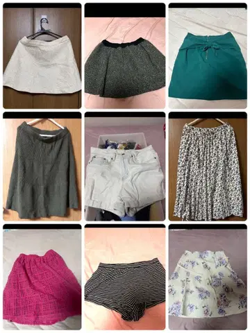 여성용 겨울 상품 스커트 묶음 판매