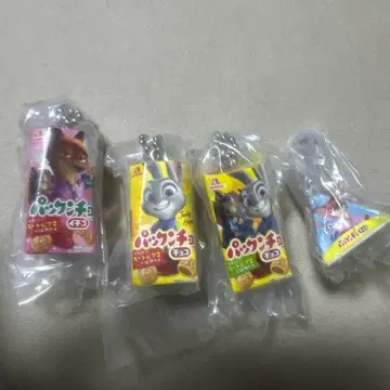 주토피아 팩앤초 가챠가챠