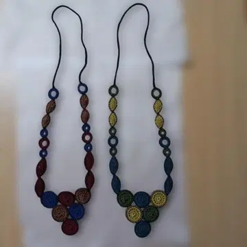 목걸이 핸드메이드 2세트