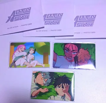 ALIEN STAGE 특전 트레이딩 카드 미지 수아 현아 루카 티르 이반
