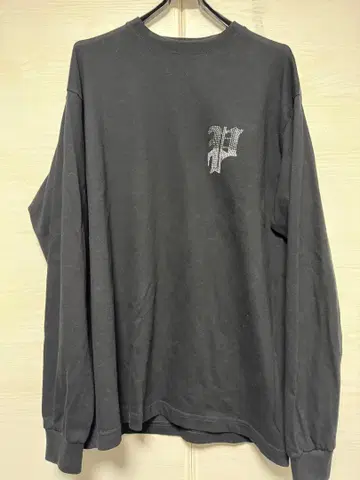 연말 세일 새상품급 Phatrnk 블랙 롱T 스톤 로고