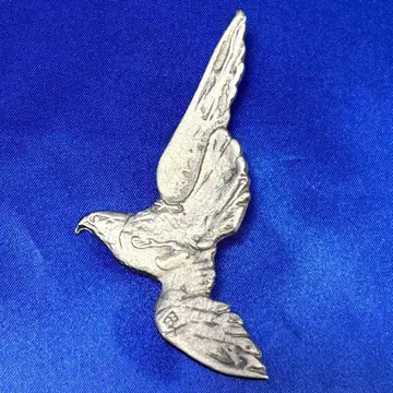 [ 익명 배송 ] 순은제 이글 모티브 실버 펜던트 탑 순은 각인 있음