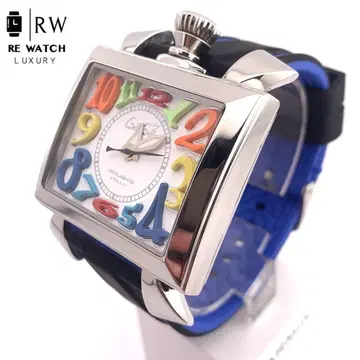 S39 GaGa MILANO N.2438 자동 시계 멀티 컬러