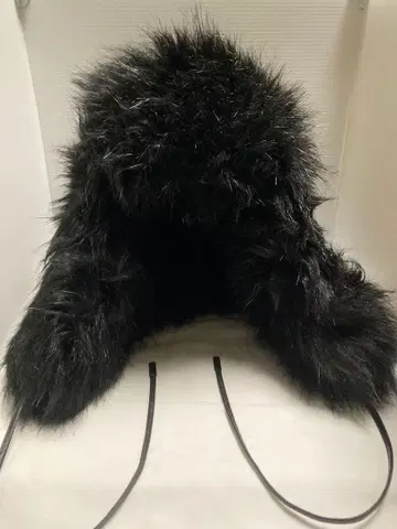 ZARA MAN 파일럿 캡 아비에이터 퍼 블랙 EUR M