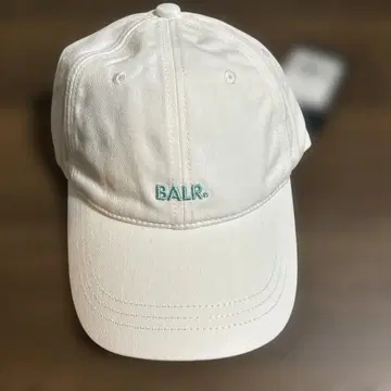 BALR. 로고 대드캡 화이트