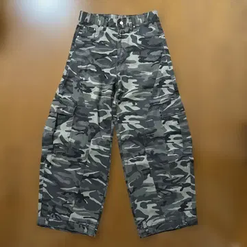 카모 패턴 카고 팬츠