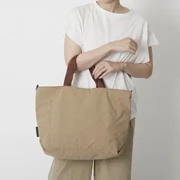 MAISON CANVVAS 2way 토트백 XL 베이지