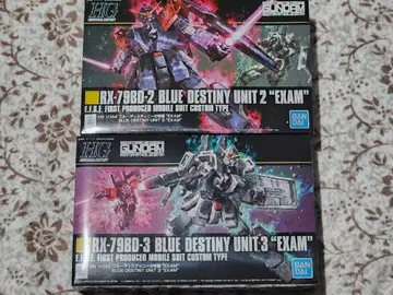 HG 블루 디스티니 2호기 & 3호기 세트