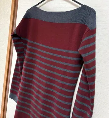 장 폴 고티에 울 마린 니트 원피스