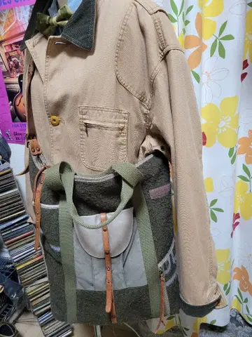 JPN vintage azzu Label 2way 토트백