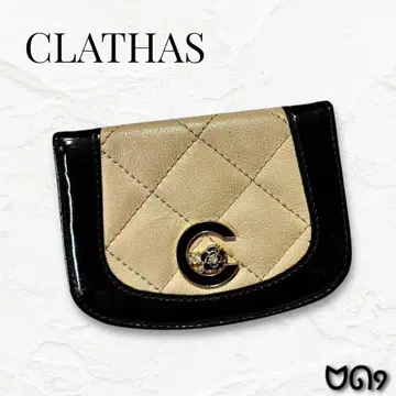CLATHAS 클레이사스 이단 접이식 카드 케이스 패스 케이스
