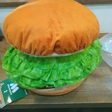 모스버거 제일복권 A상 데리야키버거 티슈 케이스