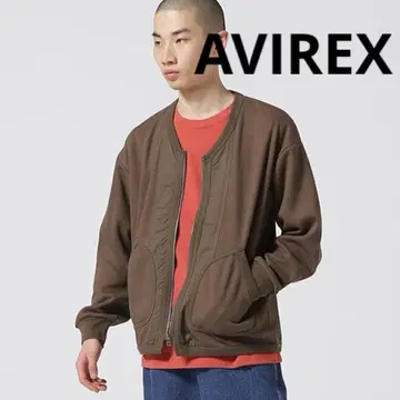 새상품급 AVIREX 익스트림 지퍼 라이너 가디건 밀리터리