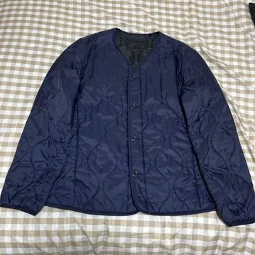 UNIQLO 네이비 퀼팅 자켓
