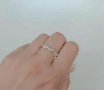 미사용 새상품 ebine 에비네 Gold Ring 11.13.16호