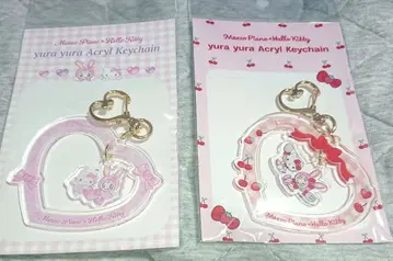 메조피아노 키티 팝업 흔들흔들 아크릴 키체인