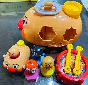 호빵맨 완구 세트 움직이는 프로펠러 포함