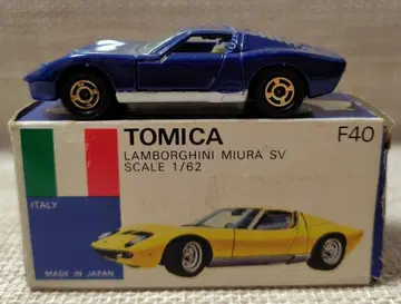 토미카 파랑 상자 F40 람보르기니 미우라 SV 일본제 당시물