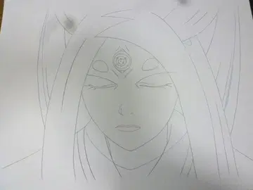 카구야 A3 직필 등 레이아웃/원화/수정/동영상 나루토 NARUTO