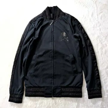 [ 트렌드 ] Roen y2k archive 집업 저리 스컬 블랙