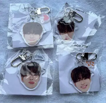 treasure 재혁 희로애락 얼굴 아크링 키링 컴플리트