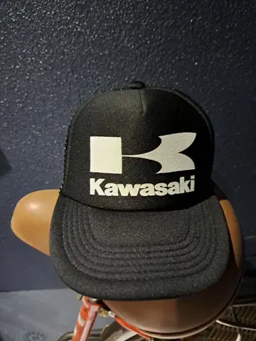 Kawasaki 블랙 트래커 캡