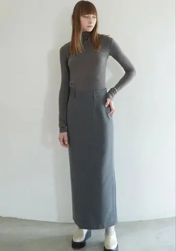 2WAY ADJUST LOW WAIST SKIRT