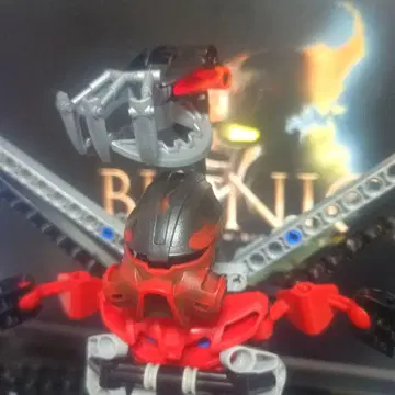 바이오니클 빨간색/블랙 모델