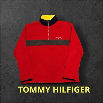 90s~00s 타미힐피거 하프 지퍼 플리스