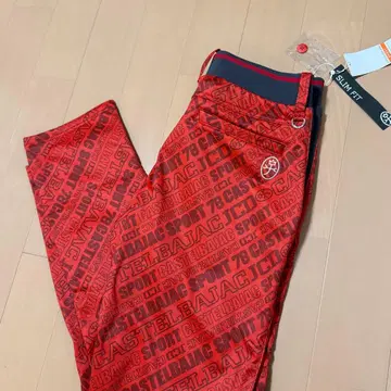 까스텔바작 슬림핏 레드 빨간색