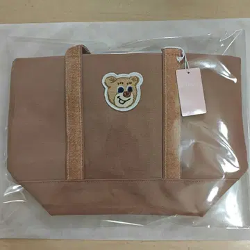 페이러 와펜 토트백 미사용 새상품 올드 테디 베이지