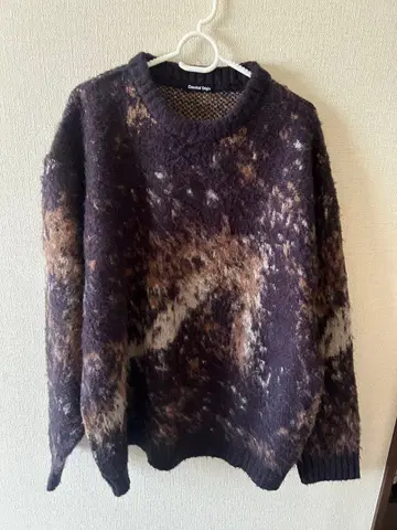 Classical Origin 오버 사이즈 크루넥 스웨터