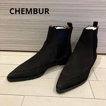 CHEMBUR 사이드 고어 부츠 스웨이드