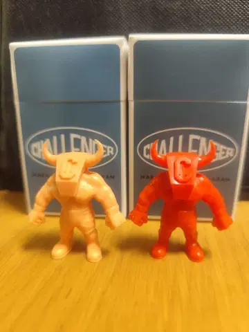CHALLENGER 챌린저 리베라맨 피규어 2체 세트