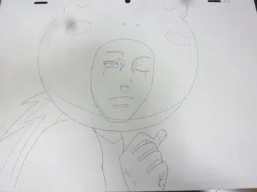 지라이야 A7 직필 레이아웃/원화/수정/동영상 나루토 NARUTO