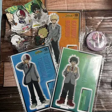 미사용 새상품 쿠라스시 혜택 아크릴 스탠드 러버 마스코트 캔 배지