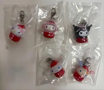 산리오 메지루시 액세서리 딸기