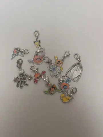 포켓몬 포켓몬스터 포켓몬 센터 메탈 참 묶음 판매