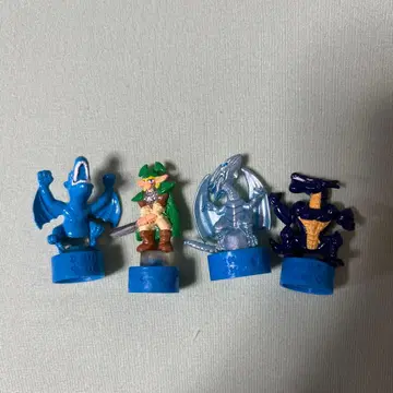 유희왕 피규어 4체 세트