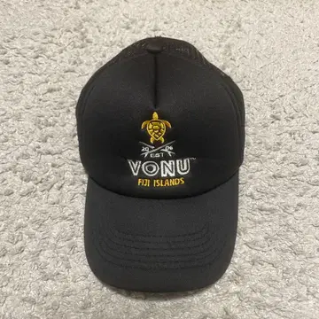 VONU 블랙 메쉬 캡