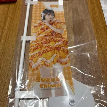 FRUITS ZIPPER 스키복권 3주년 진세이 스즈카 랜덤 미니 깃발