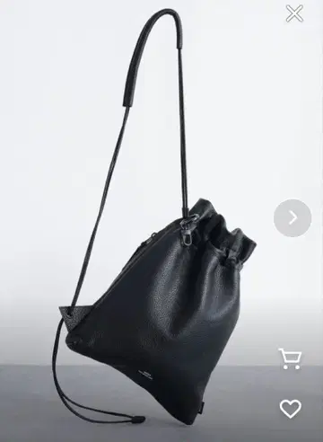 가죽 블랙 숄더백