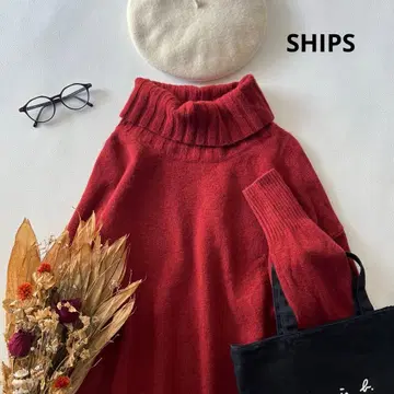 b1714* 쉽스 캐시미어 블렌드 터틀넥 니트 풀오버