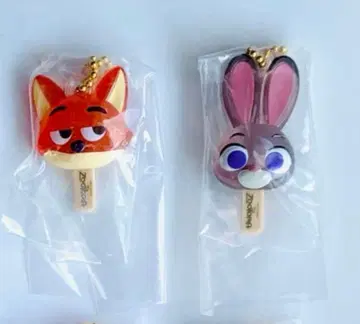 주토피아 아이스캔디 참 주디 닉 2종 가챠