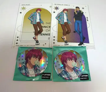 신 테니스의 왕자님 마루이 분타 세트 휴일 메디코스 캔뱃지 브로마이드