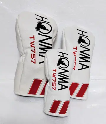 [ 새상품급 ] 혼마 TW757 골프헤드커버 3개 세트