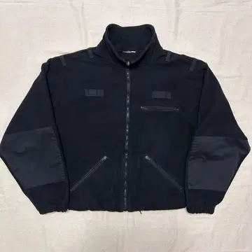 영국 경찰 플리스 자켓 블랙