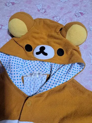 산엑스 리락쿠마 인형옷 파자마 룸웨어 프리 사이즈